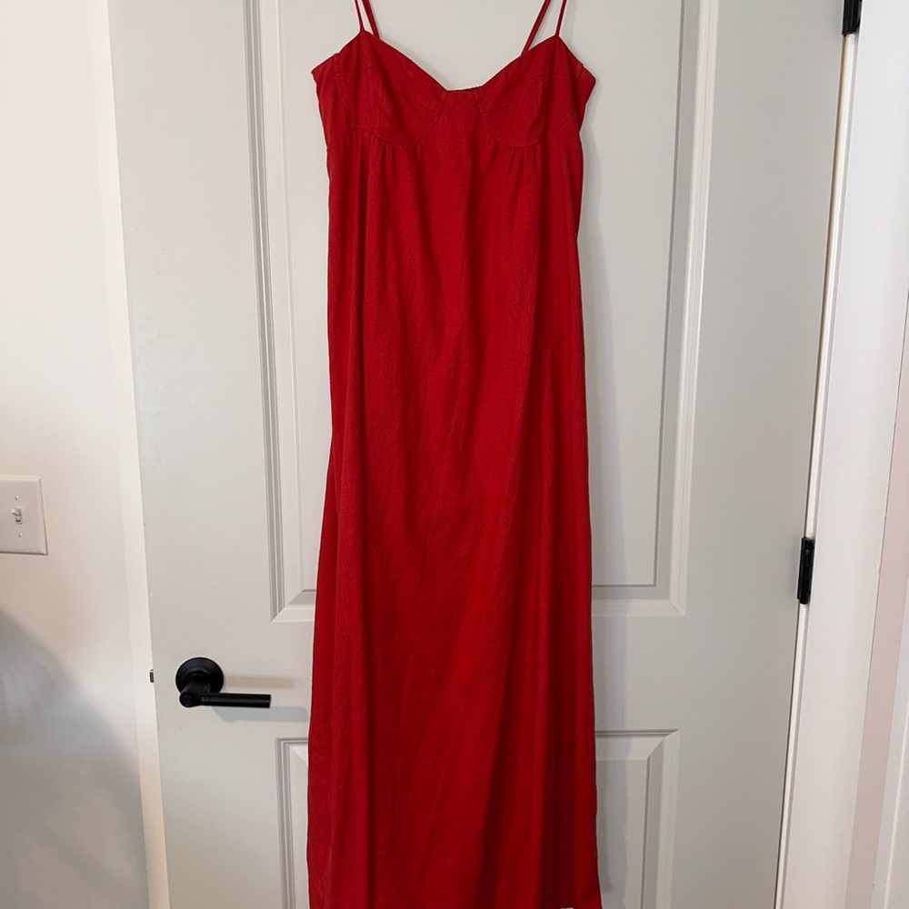 Red Maxi Dress